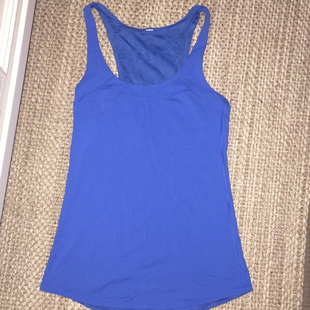 Lululemon size 2 blue tank top